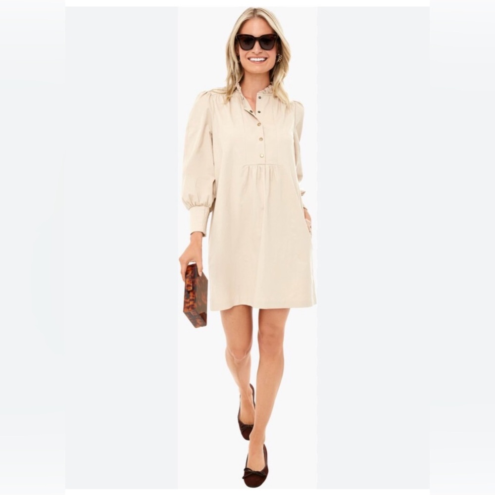Pomander Place Tuckernuck Khaki Claiborne Dress
